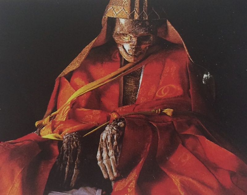 tượng phật sống ở chùa Ryusui-ji Dainichibo